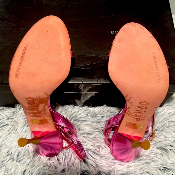 COPY - BCBG Maxazria pink sandals great condition - Picture 4 of 4